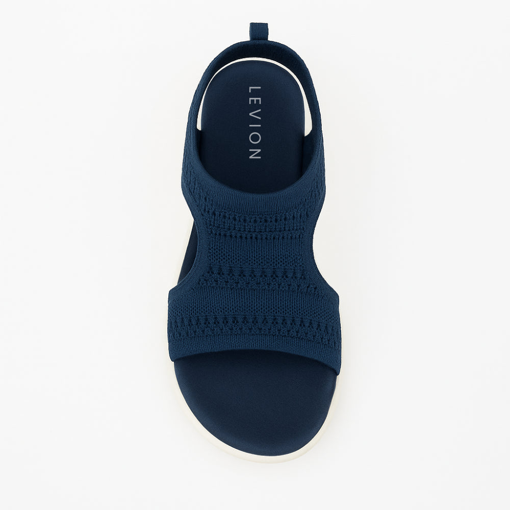 Evi Platform Sandalen met Voetbed - Zomerse Sandalen