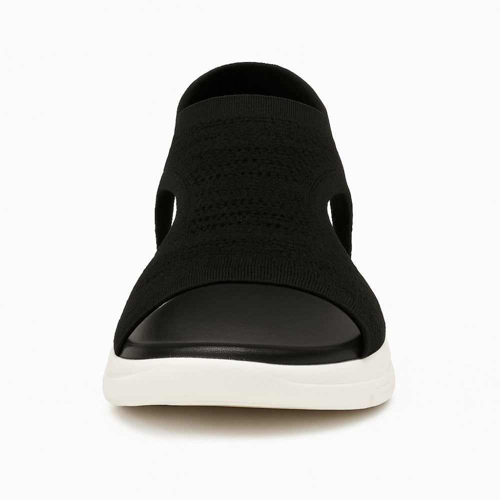 Evi Platform Sandalen met Voetbed - Zomerse Sandalen