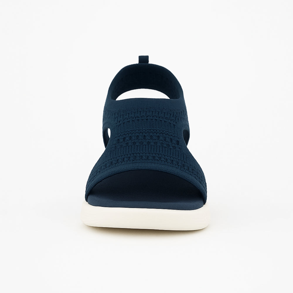 Evi Platform Sandalen met Voetbed - Zomerse Sandalen