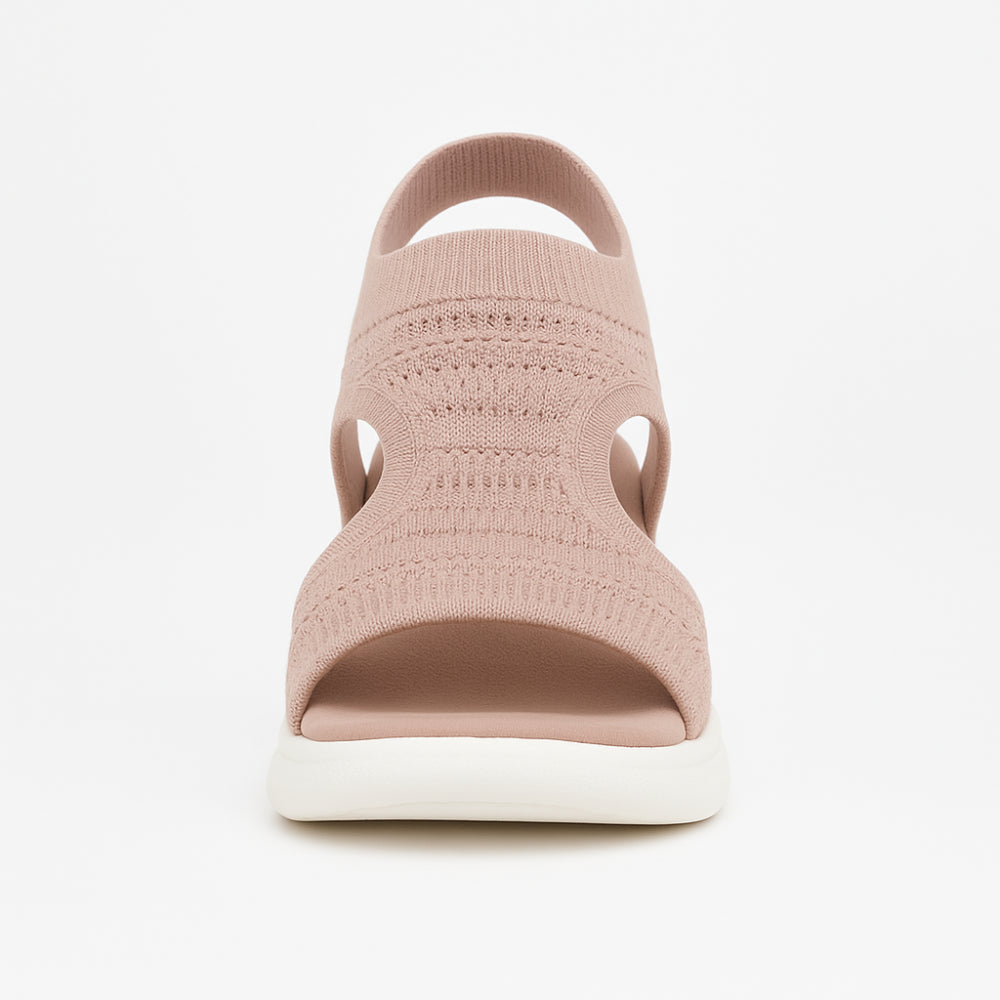 Evi Platform Sandalen met Voetbed - Zomerse Sandalen