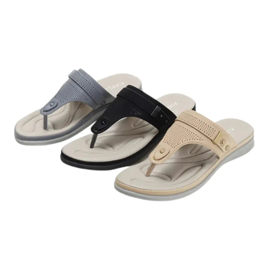 Ella Lou Hippe Orthopedische Slippers Dames met Ergonomisch Voetbed