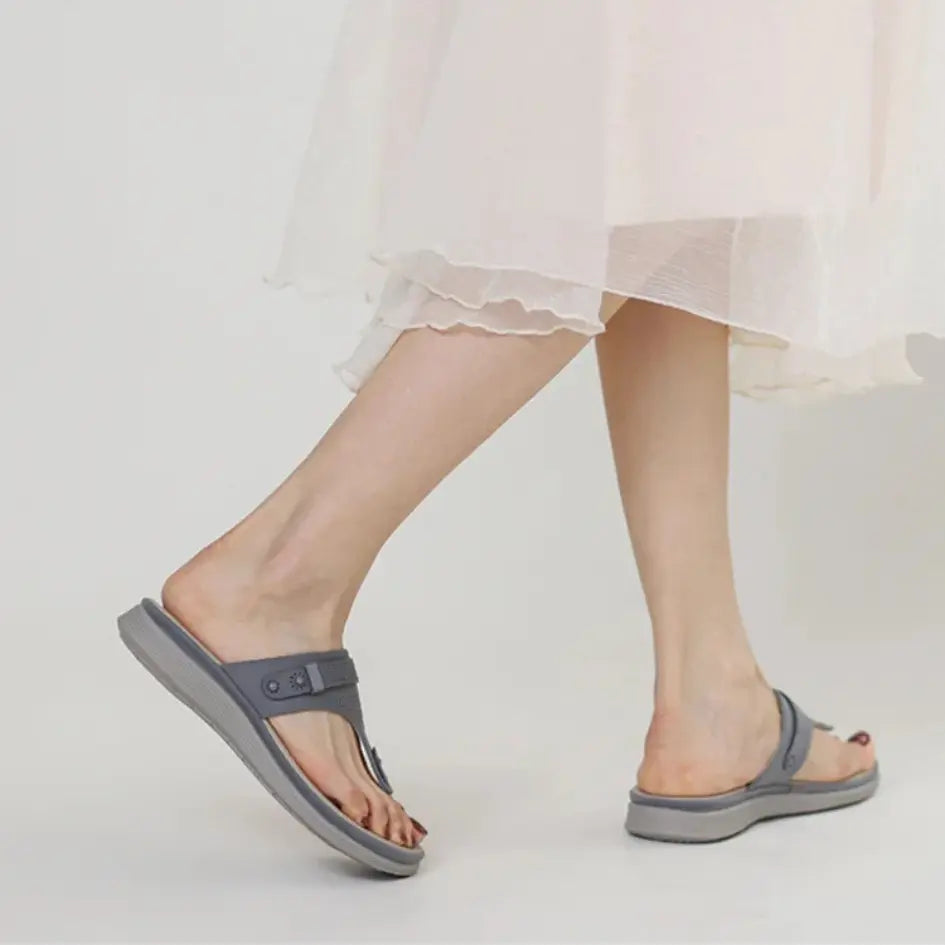 Ella Lou Hippe Orthopedische Slippers Dames met Ergonomisch Voetbed