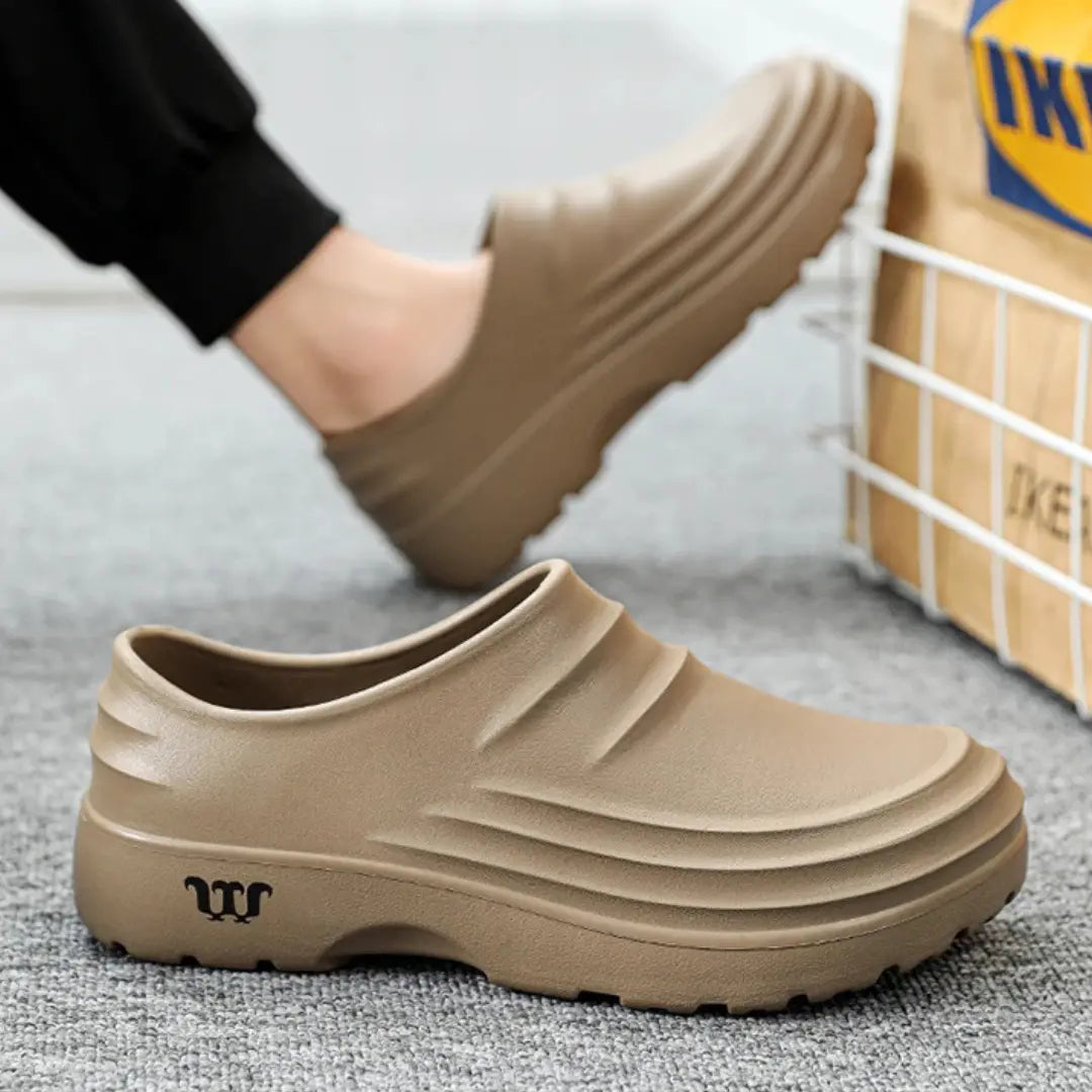 Moos Tuinklompen met Antislip zool - Waterafstotende Werkschoenen
