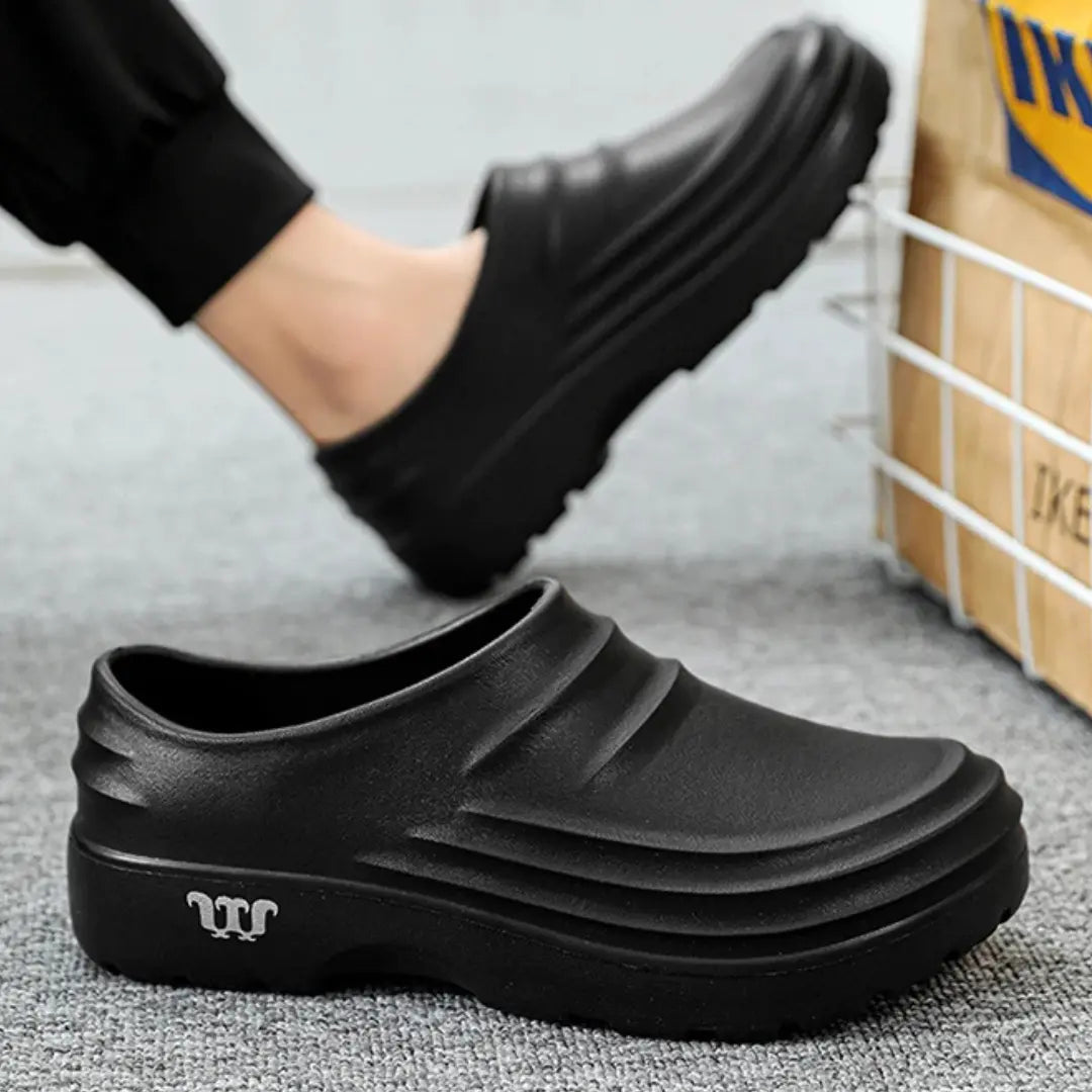 Moos Tuinklompen met Antislip zool - Waterafstotende Werkschoenen