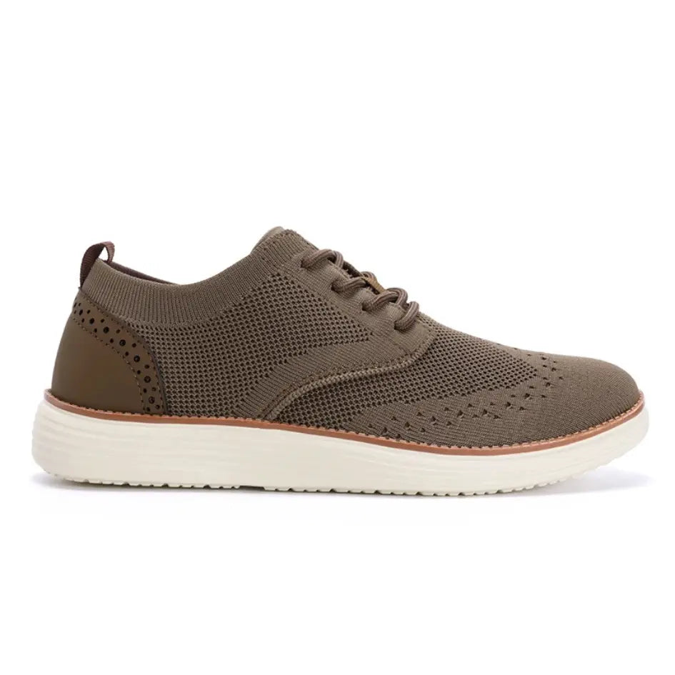Evan Ademende Instappers Heren met Veters – Casual Mesh Sneakers
