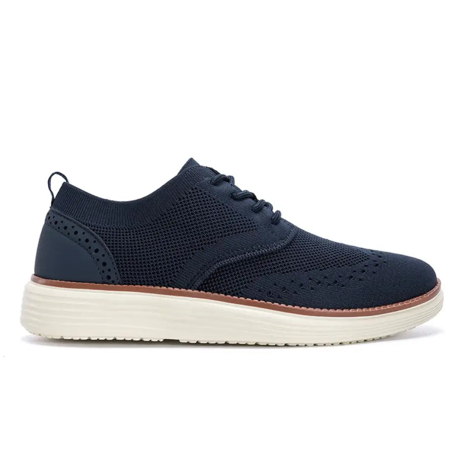 Evan Ademende Instappers Heren met Veters – Casual Mesh Sneakers