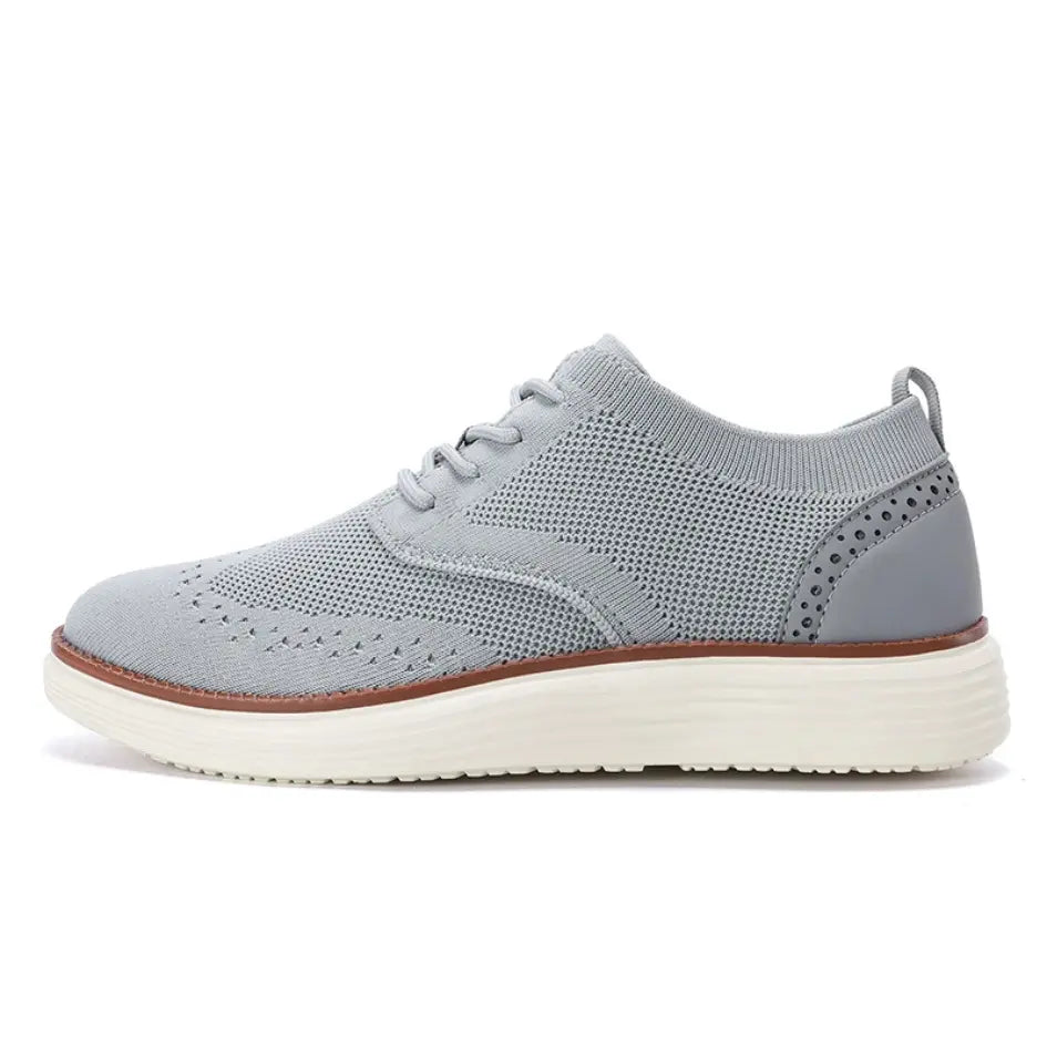 Evan Ademende Instappers Heren met Veters – Casual Mesh Sneakers