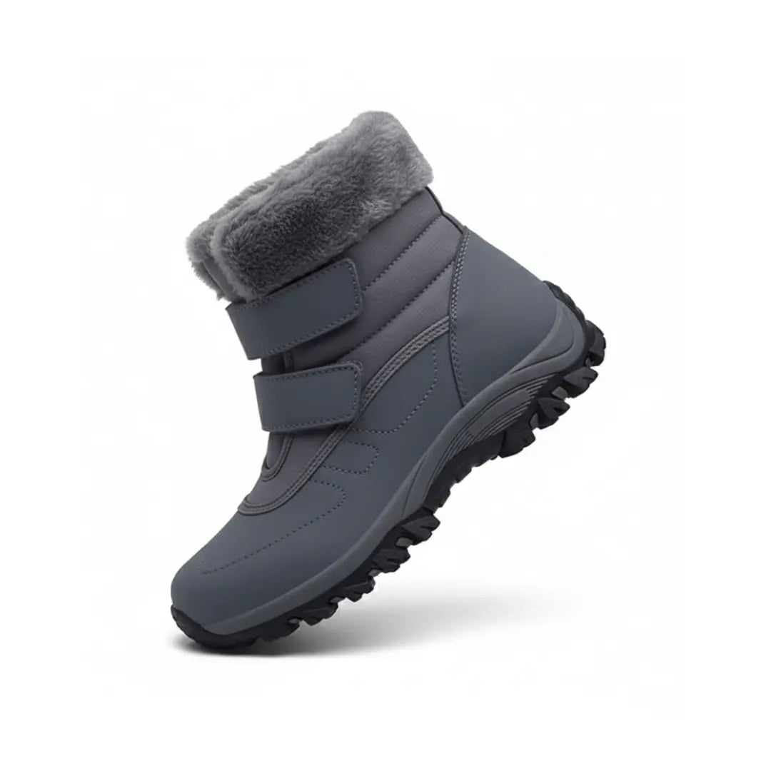 Freya Waterdichte Snowboots Dames met Klittenband – Enkellaarsjes