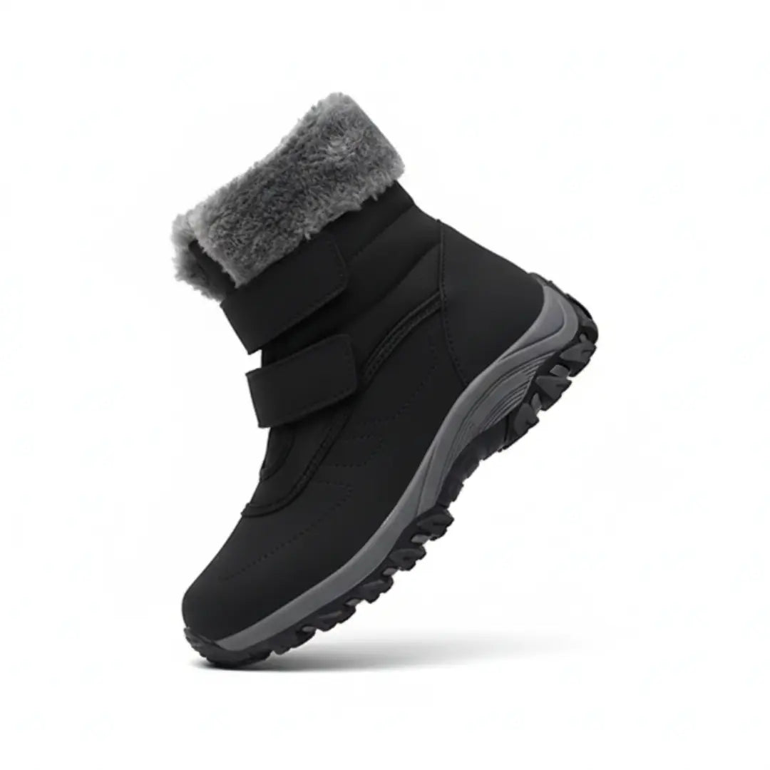 Freya Waterdichte Snowboots Dames met Klittenband – Enkellaarsjes
