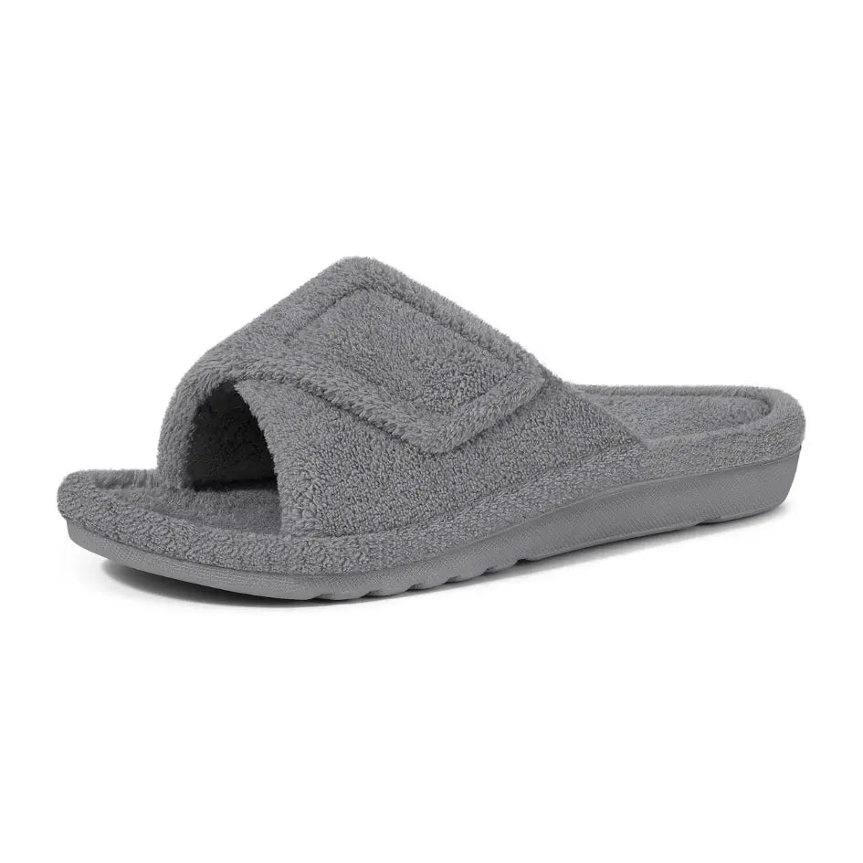 Leya Dames Pantoffels – Zachte Slippers met Voetboog Ondersteuning