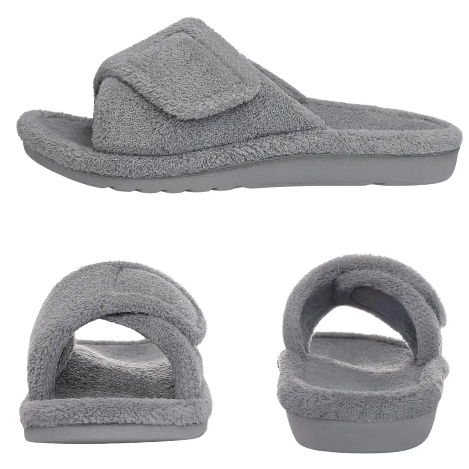 Leya Dames Pantoffels – Zachte Slippers met Voetboog Ondersteuning