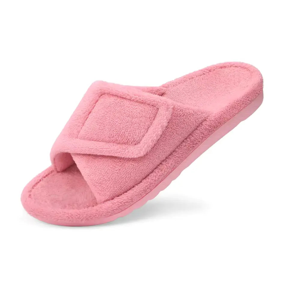 Leya Dames Pantoffels – Zachte Slippers met Voetboog Ondersteuning
