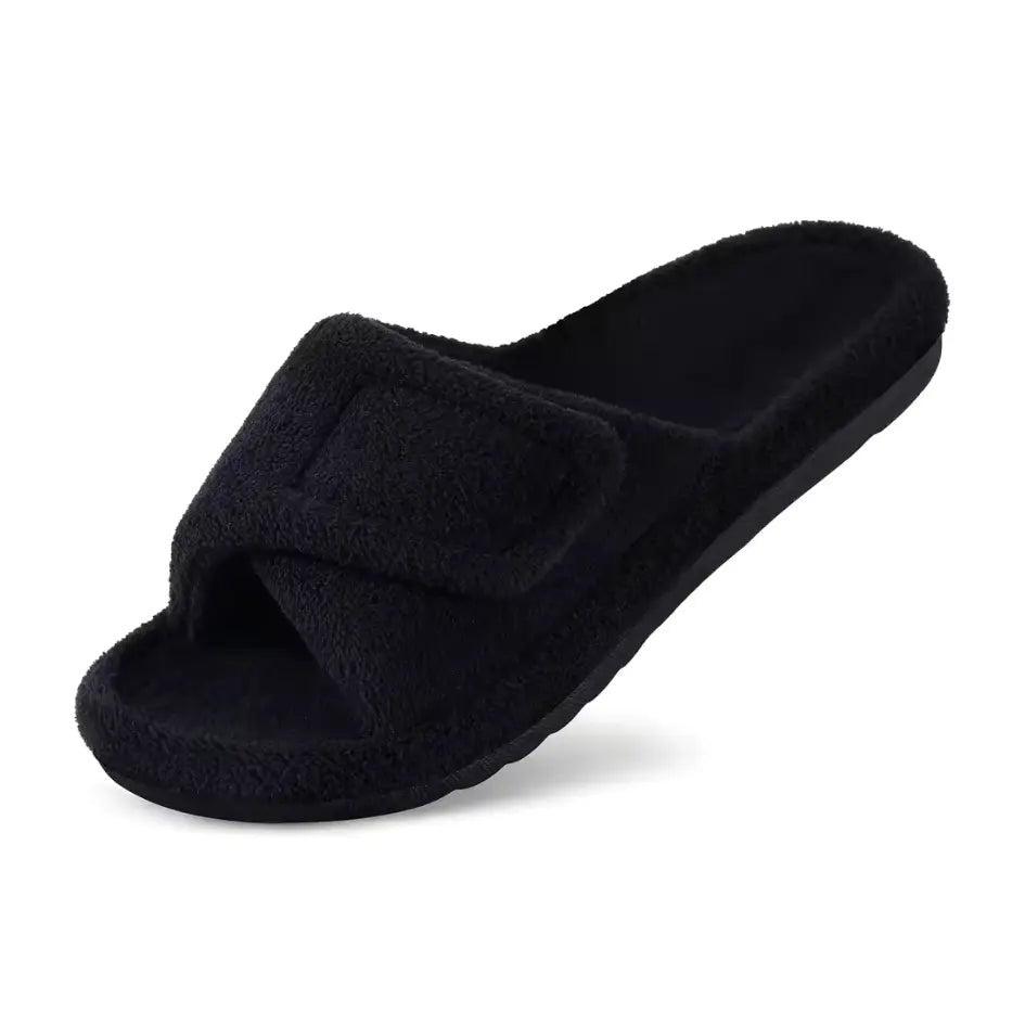 Leya Dames Pantoffels – Zachte Slippers met Voetboog Ondersteuning