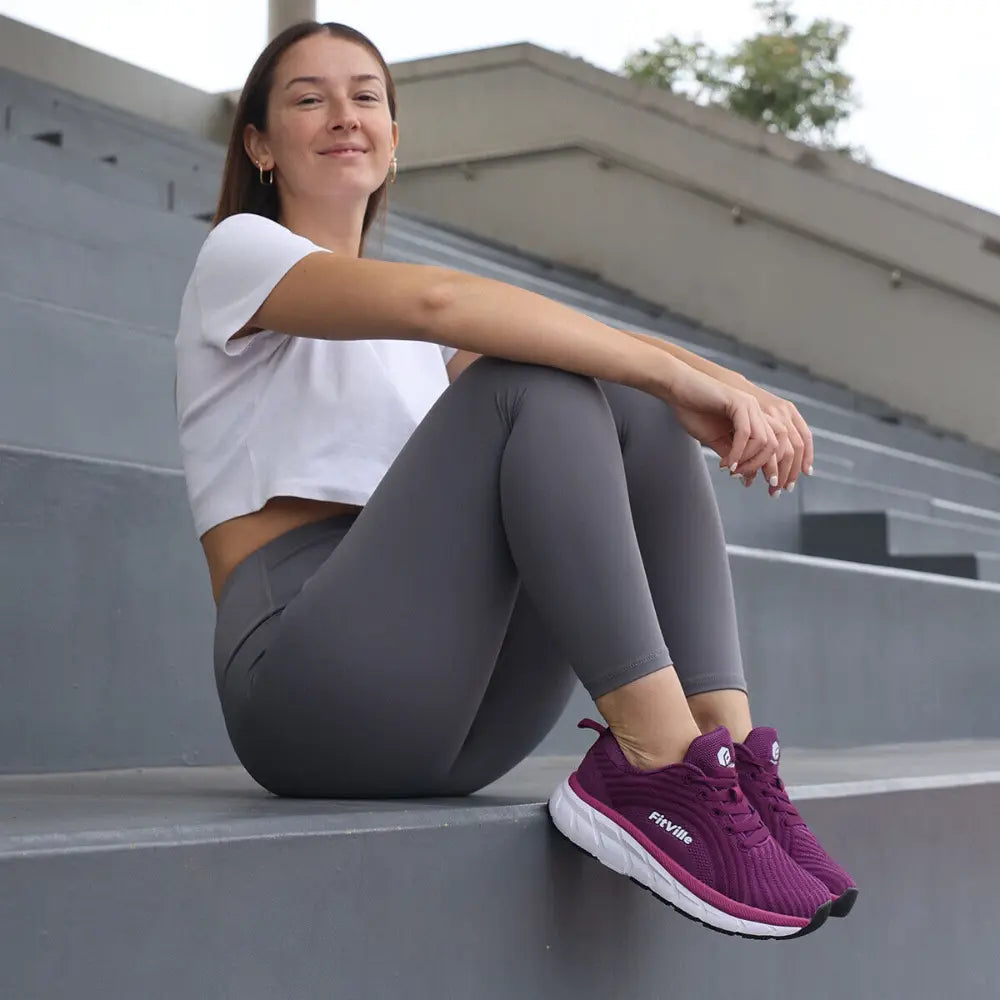 Lois Lichtgewicht Dames Wandelschoenen met Voetboog Ondersteuning