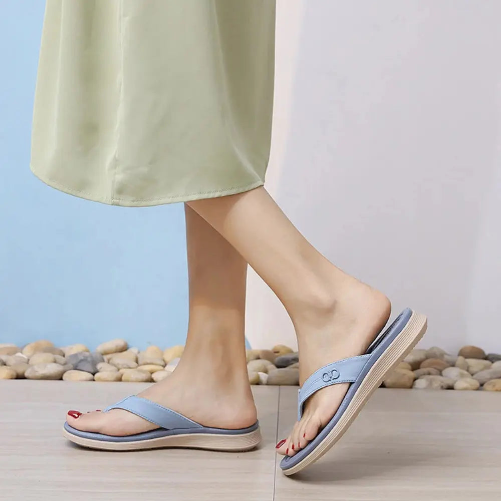 Luce Hippe Orthopedische Slippers Dames met Voetboog Ondersteuning
