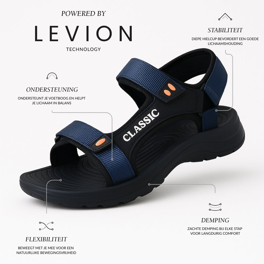 Max Verstelbare Outdoor Sandalen met Steunzool & Voetbed