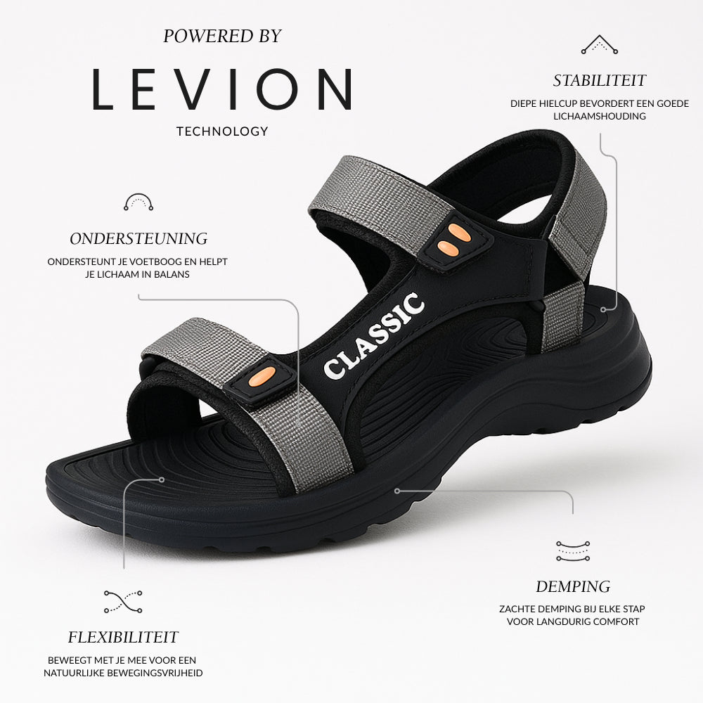 Max Verstelbare Outdoor Sandalen met Steunzool & Voetbed