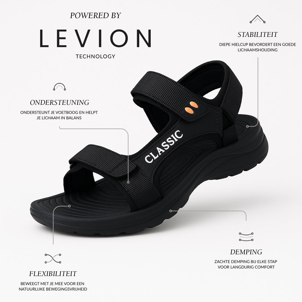 Max Verstelbare Outdoor Sandalen met Steunzool & Voetbed