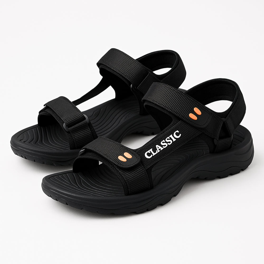 Max Verstelbare Outdoor Sandalen met Steunzool & Voetbed