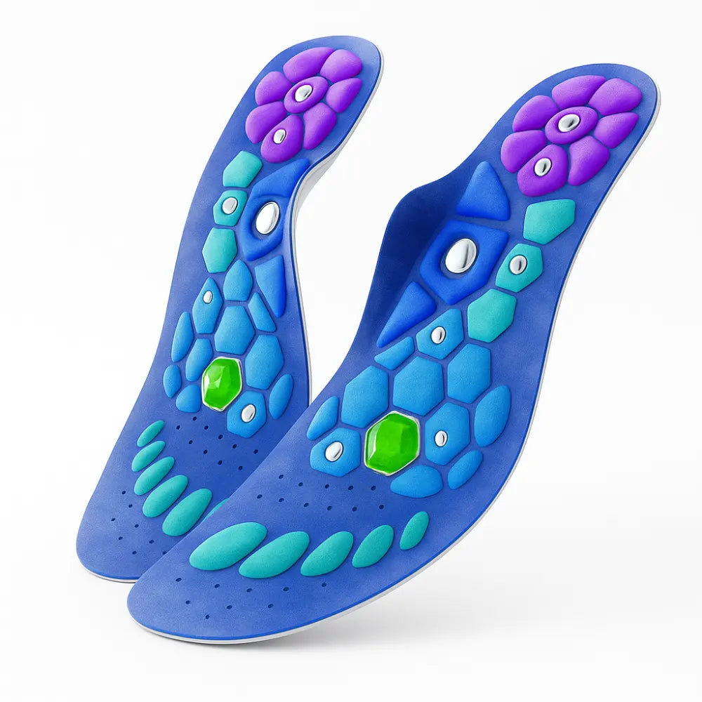 Magnetische Inlegzolen Orthopedische Steunzolen Hielspoor