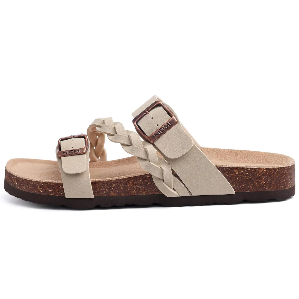 Nina Verstelbare Orthopedische Sandalen - Voetbed Kurk