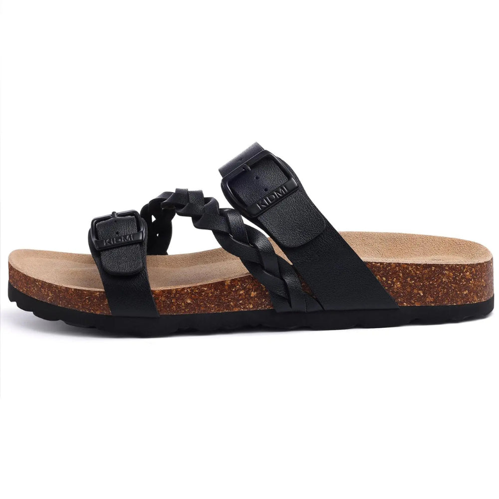 Nina Verstelbare Orthopedische Sandalen - Voetbed Kurk