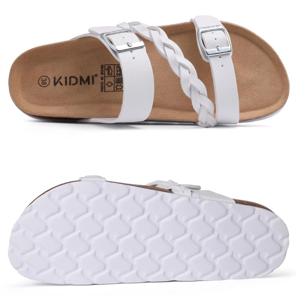 Nina Verstelbare Orthopedische Sandalen - Voetbed Kurk