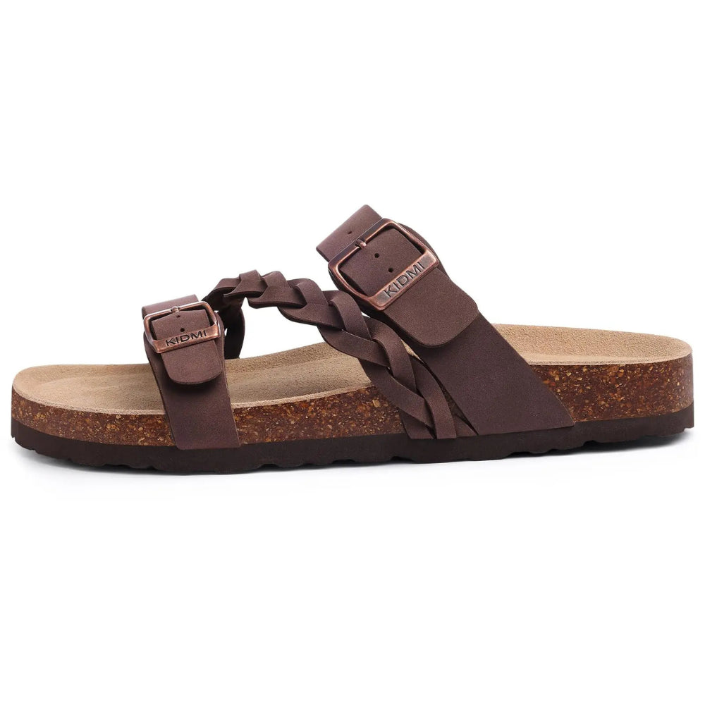 Nina Verstelbare Orthopedische Sandalen - Voetbed Kurk
