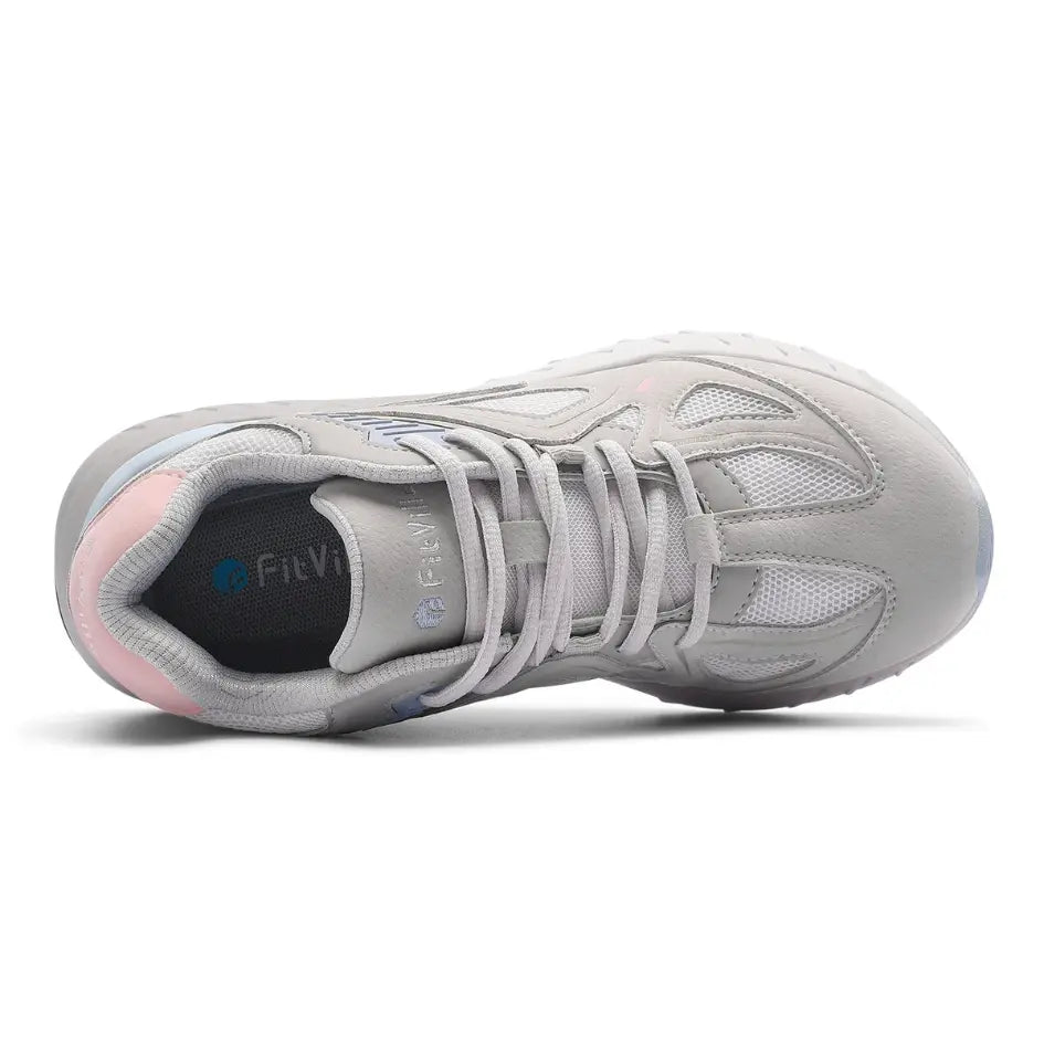 Ni Wandelschoenen Dames met Veel Demping - Sneakers met brede Voorvoet