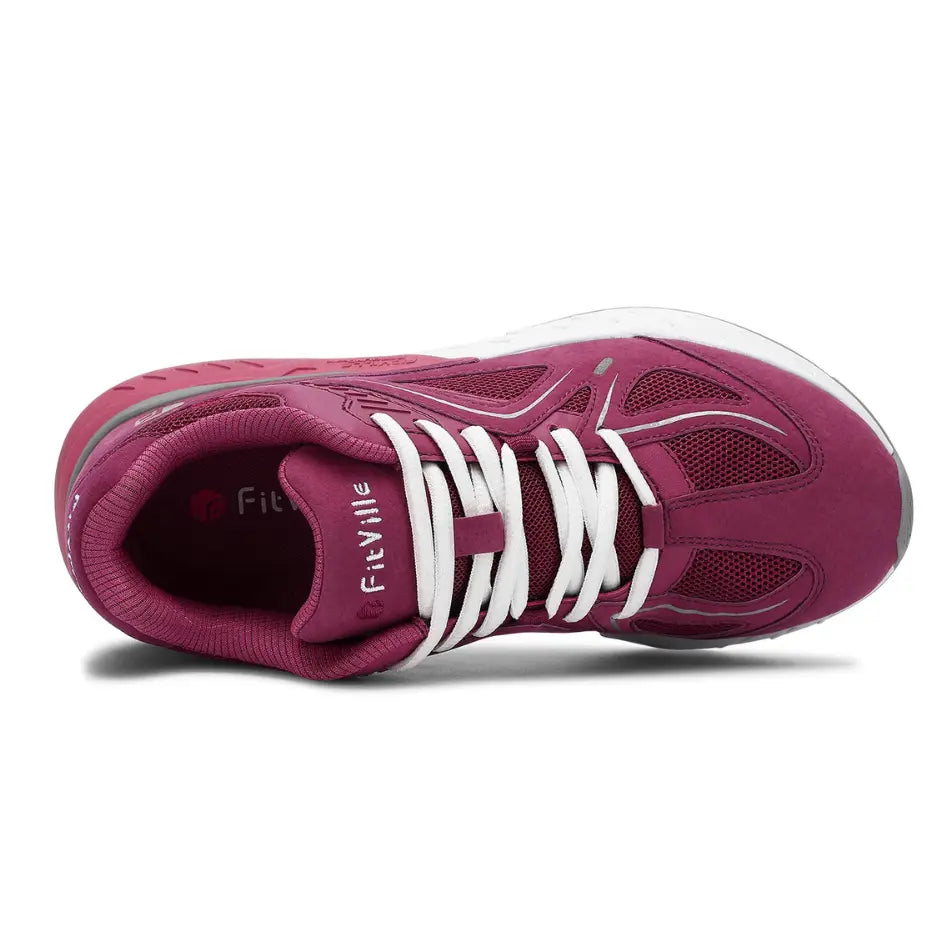 Ni Wandelschoenen Dames met Veel Demping - Sneakers met brede Voorvoet
