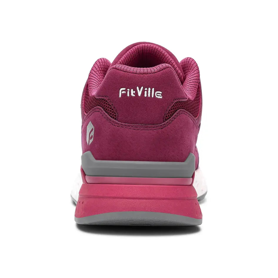 Ni Wandelschoenen Dames met Veel Demping - Sneakers met brede Voorvoet