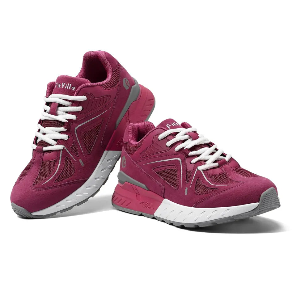 Ni Wandelschoenen Dames met Veel Demping - Sneakers met brede Voorvoet