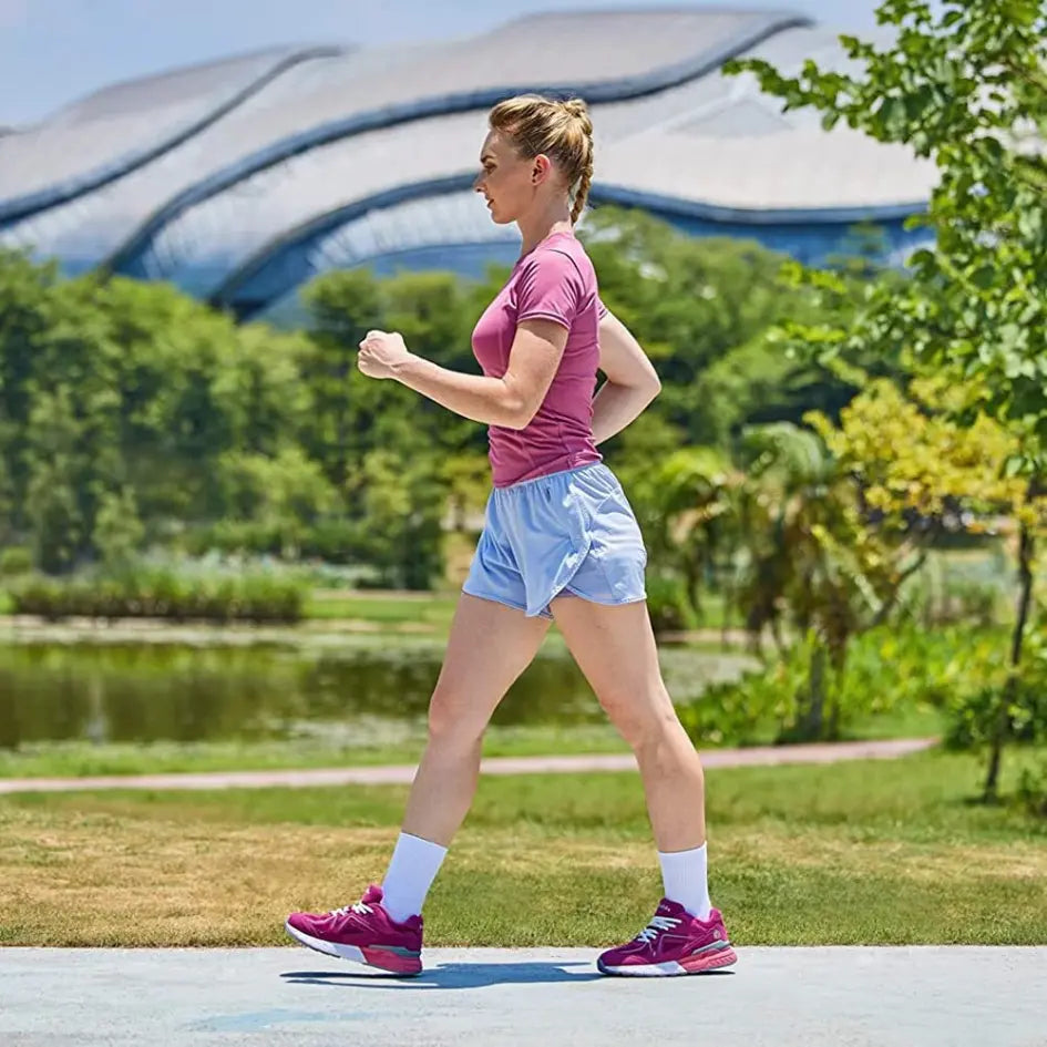 Ni Wandelschoenen Dames met Veel Demping - Sneakers met brede Voorvoet