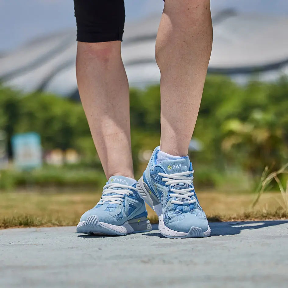 Ni Wandelschoenen Dames met Veel Demping - Sneakers met brede Voorvoet