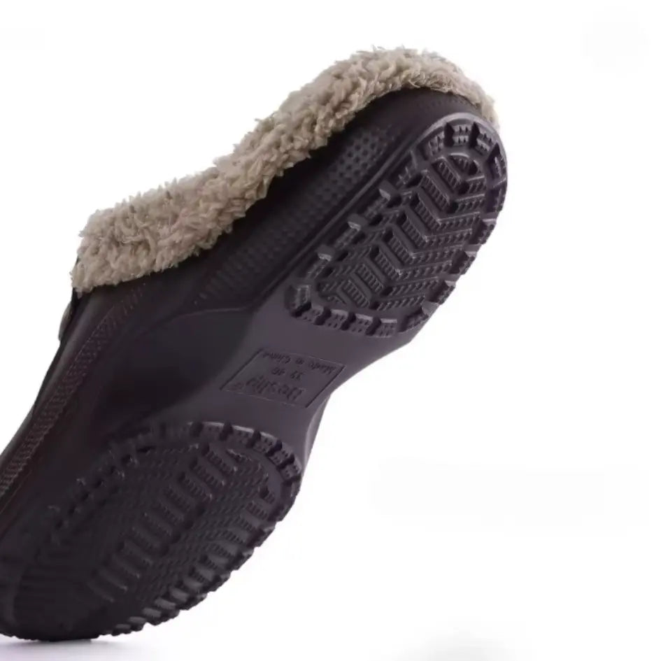 Nufi Pantoffels met Bont voor Heren & Dames - Warme Clogs