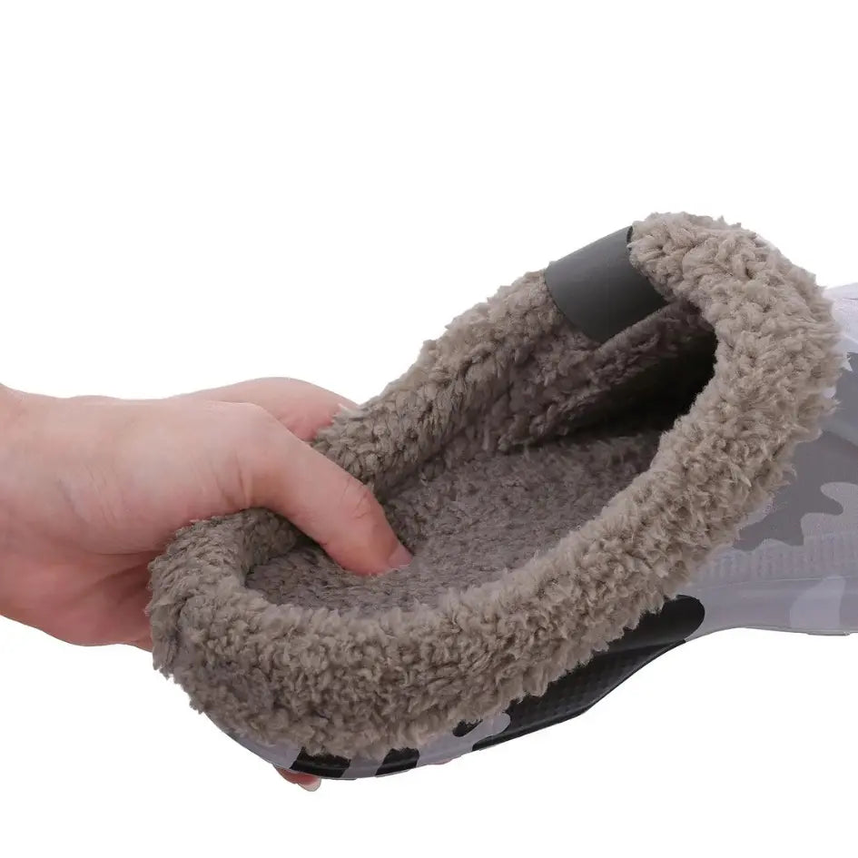 Nufi Pantoffels met Bont voor Heren & Dames - Warme Clogs