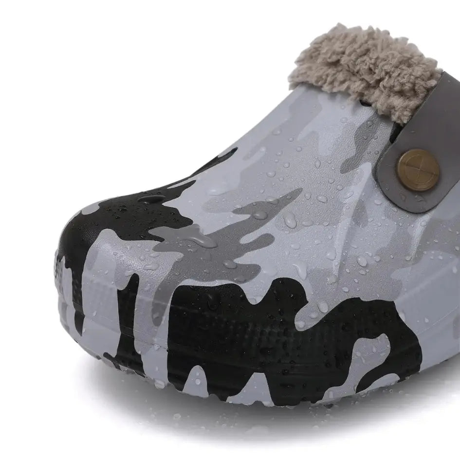 Nufi Pantoffels met Bont voor Heren & Dames - Warme Clogs