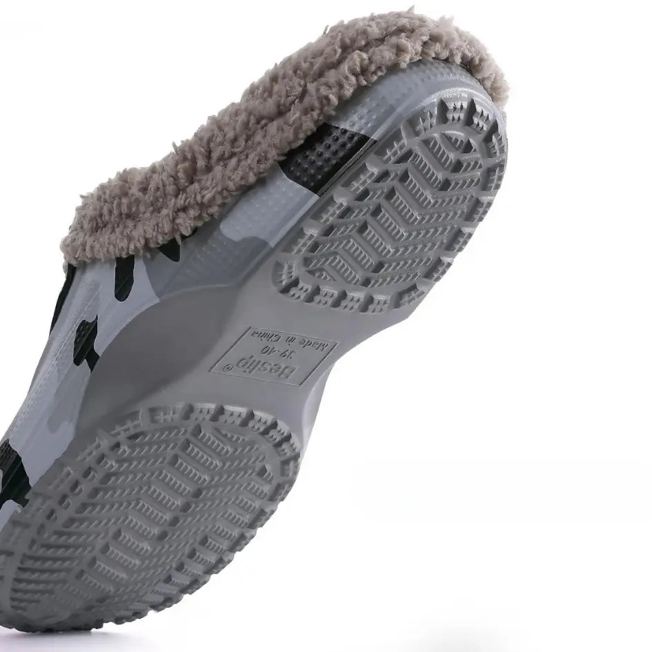 Nufi Pantoffels met Bont voor Heren & Dames - Warme Clogs