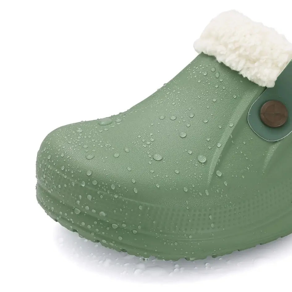 Nufi Pantoffels met Bont voor Heren & Dames - Warme Clogs