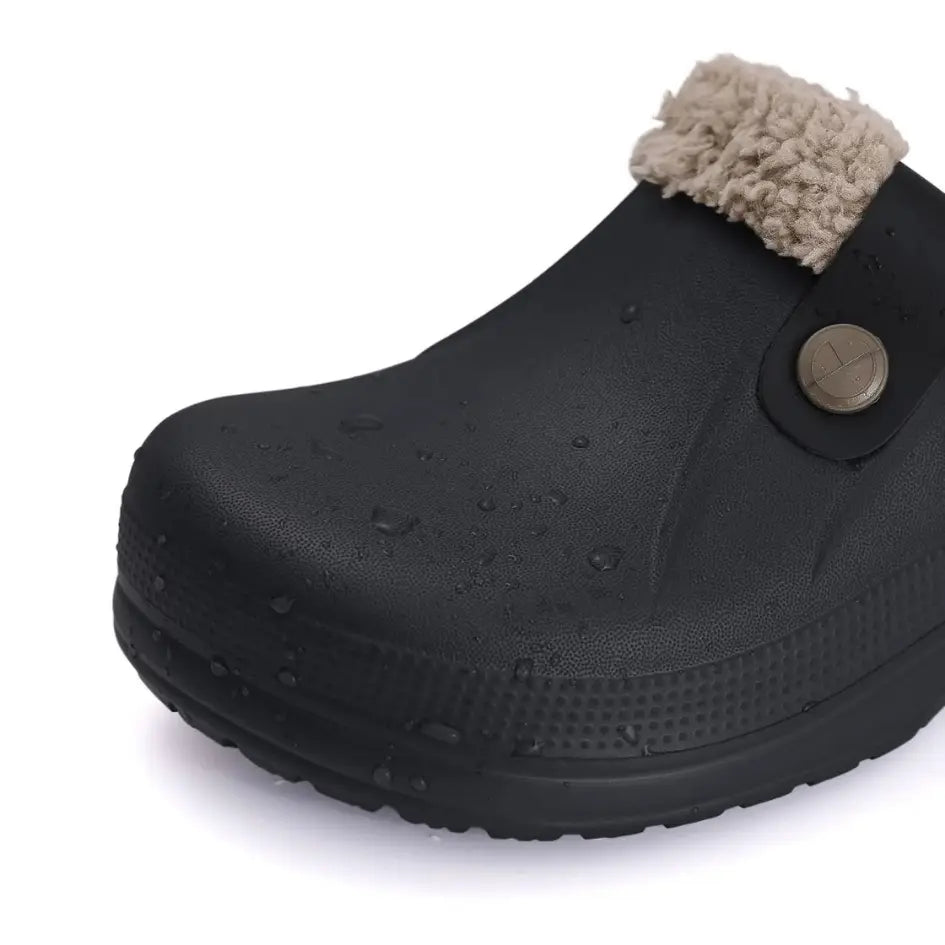 Nufi Pantoffels met Bont voor Heren & Dames - Warme Clogs