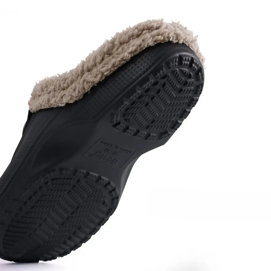 Nufi Pantoffels met Bont voor Heren & Dames - Warme Clogs