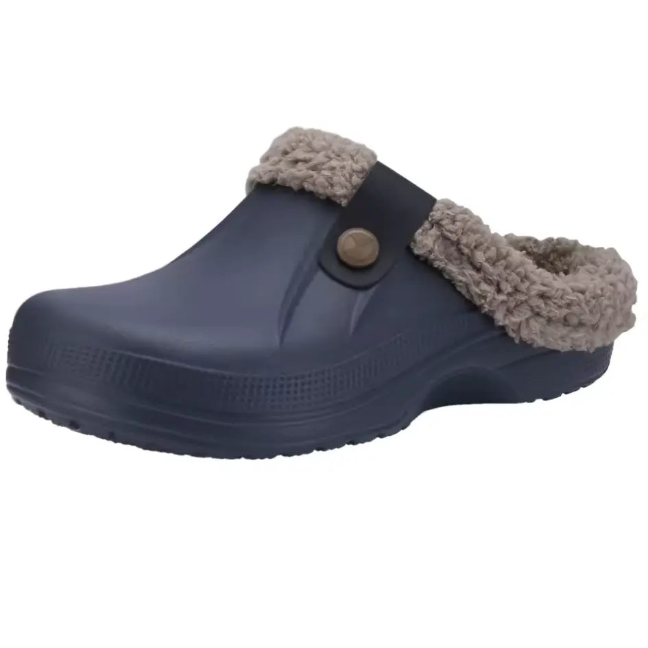 Nufi Pantoffels met Bont voor Heren & Dames - Warme Clogs