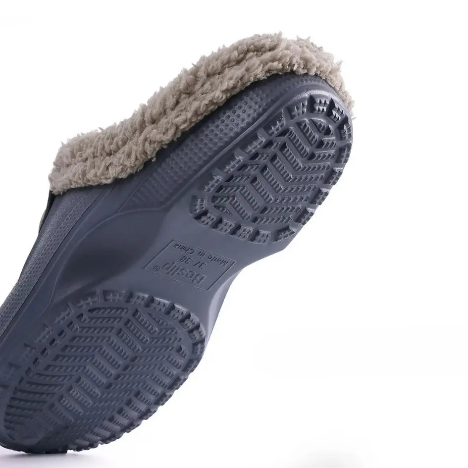 Nufi Pantoffels met Bont voor Heren & Dames - Warme Clogs