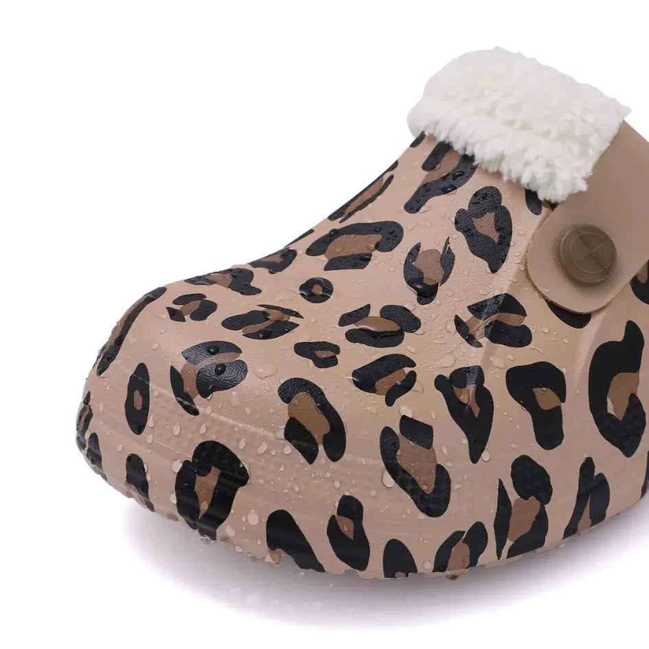 Nufi Pantoffels met Bont voor Heren & Dames - Warme Clogs
