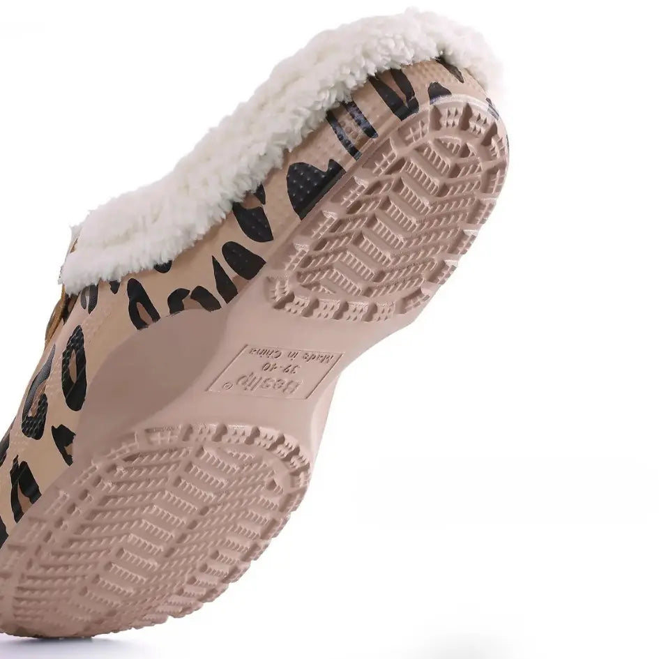 Nufi Pantoffels met Bont voor Heren & Dames - Warme Clogs
