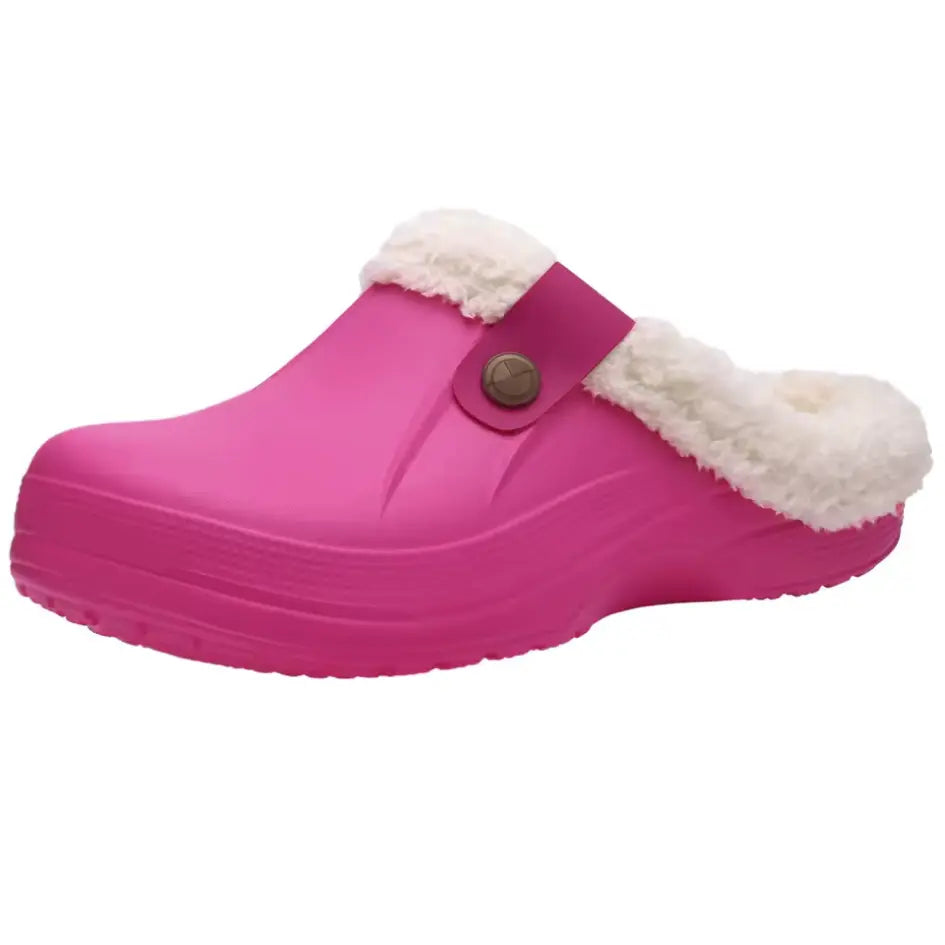 Nufi Pantoffels met Bont voor Heren & Dames - Warme Clogs