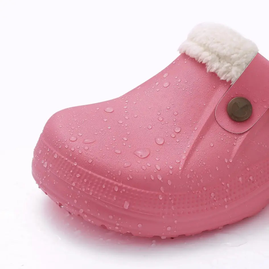 Nufi Pantoffels met Bont voor Heren & Dames - Warme Clogs