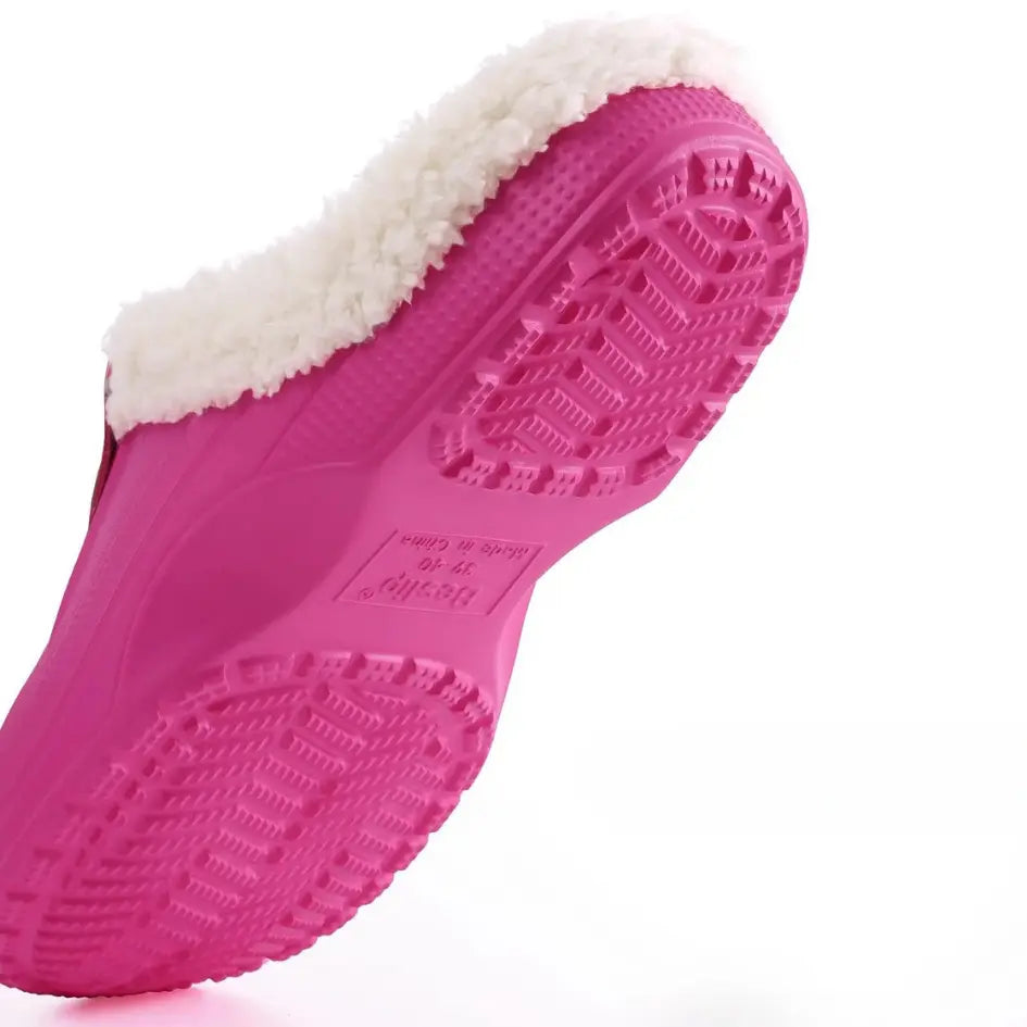 Nufi Pantoffels met Bont voor Heren & Dames - Warme Clogs