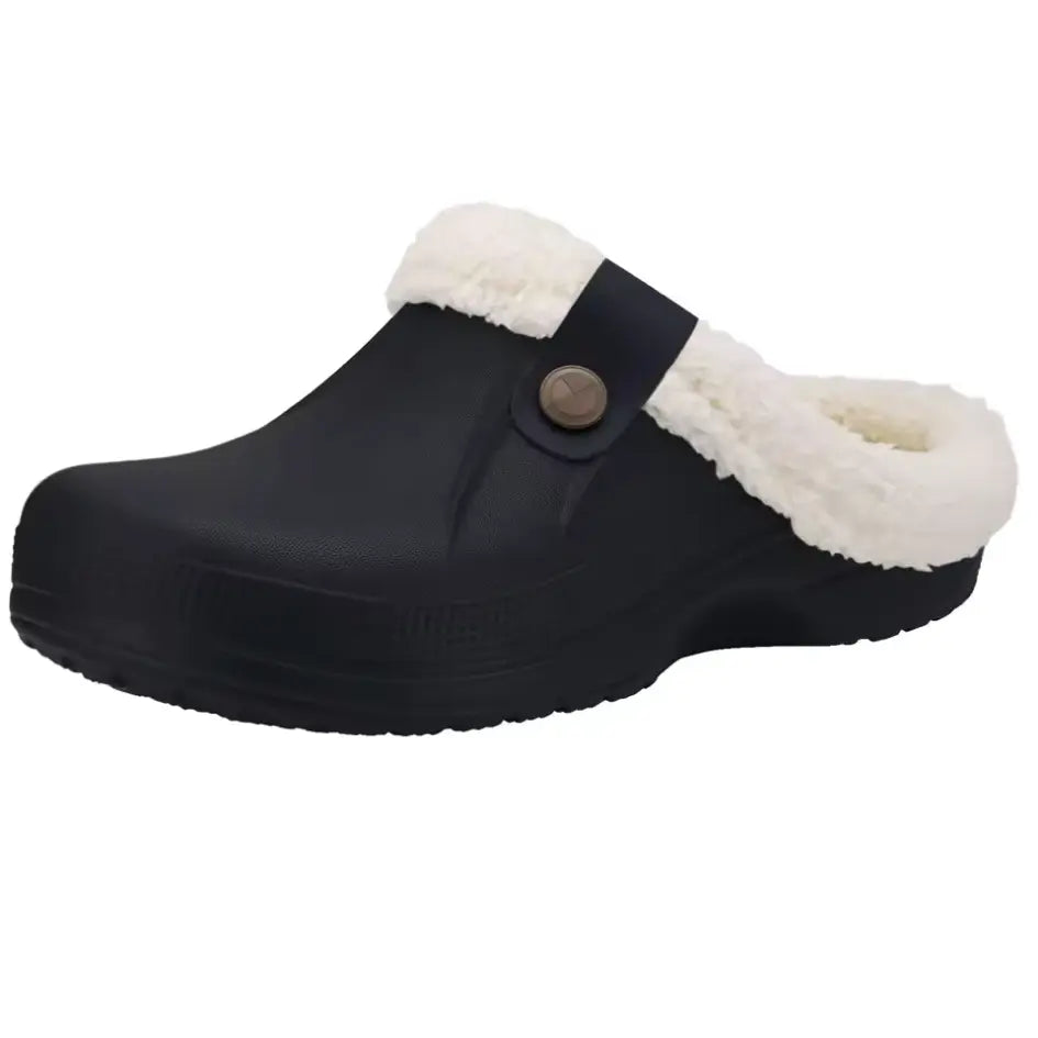 Nufi Pantoffels met Bont voor Heren & Dames - Warme Clogs