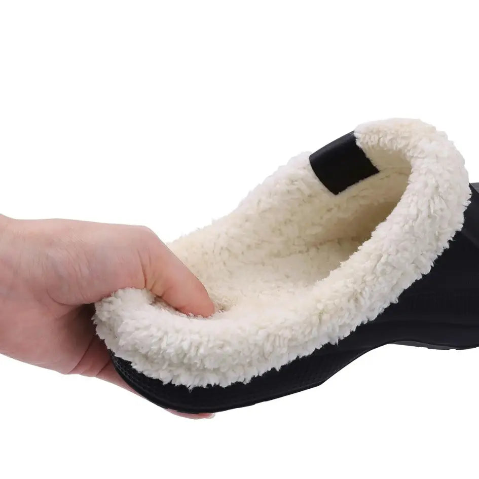 Nufi Pantoffels met Bont voor Heren & Dames - Warme Clogs